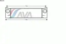 Интеркулер AVA MS4370