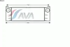 Интеркулер AVA MS4371