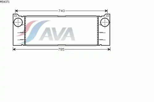 Интеркулер AVA MS4371