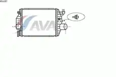Интеркулер AVA MS4357