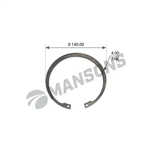 100.578 Кольцо стопорное ступицы SC4 MANSONS