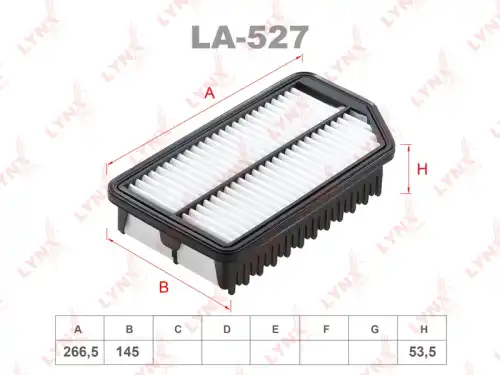 Фильтр воздушный LYNXAUTO LA-527