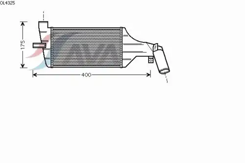 Интеркулер AVA OL4325