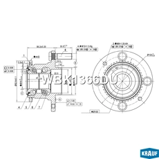 Ступица KRAUF WBK1366DU