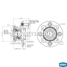 Ступица KRAUF WBK1386DU
