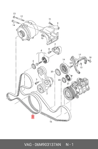 VAG 06M903137AN