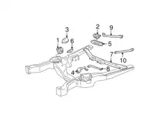 BRACKET,ENG MT(ENG SIDE) 15697577 GMC