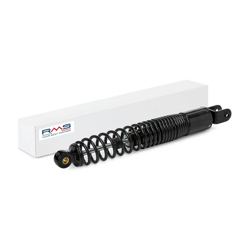 Shock absorber rear (black) 404mm Bottom fork/Upper eye 204550701 RMS