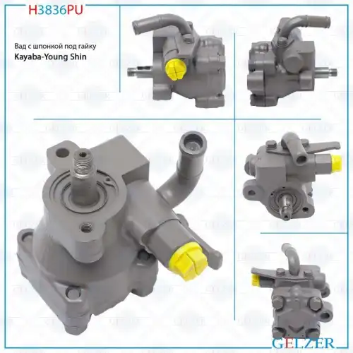 Насос гидроусилителя руля GELZER H3836PU