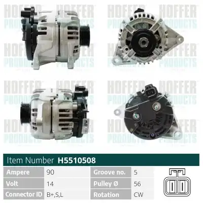 Генератор HOFFER H5510508