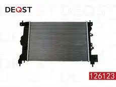 Радиатор системы охлаждения двигателя DEQST 126123
