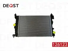 Радиатор системы охлаждения двигателя DEQST 126123