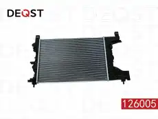 Радиатор системы охлаждения двигателя DEQST 126005
