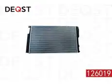 Радиатор системы охлаждения двигателя DEQST 126019
