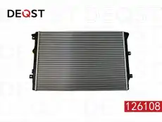 Радиатор системы охлаждения двигателя DEQST 126108