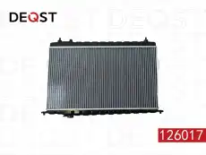Радиатор системы охлаждения двигателя DEQST 126017