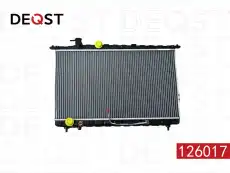 Радиатор системы охлаждения двигателя DEQST 126017