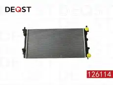 Радиатор системы охлаждения двигателя DEQST 126114