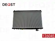 Радиатор системы охлаждения двигателя DEQST 126045