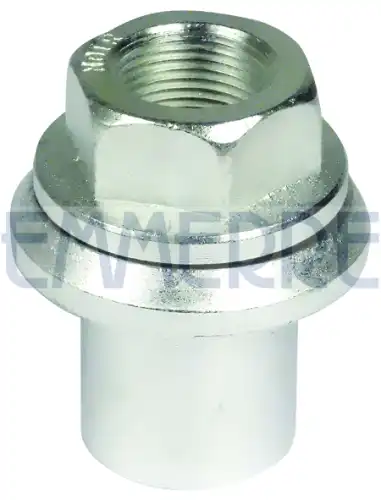 NUT WITH EXTENSION FOR ALLOY WHEELS IVECO 933126 EMMERRE