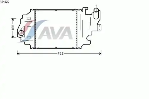 Интеркулер AVA RT4320
