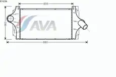 Интеркулер AVA RT4296