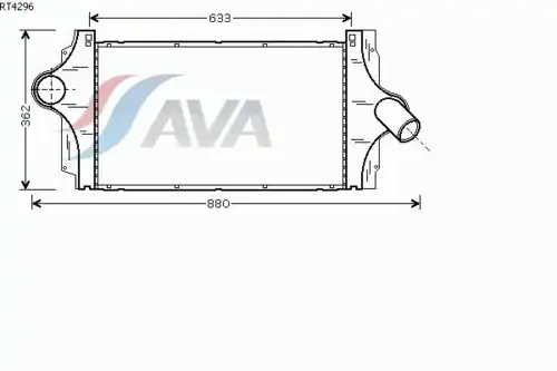 Интеркулер AVA RT4296