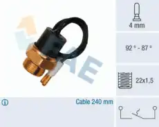 датчик включения вентилятора!\ Fiat Ducato 1.8-2.0 90-92, Seat Ronda 1.2-1.7 83-87 37460 FAE