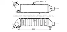 Интеркулер AVA VW4136