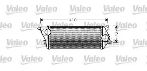 Интеркулер VALEO 818714