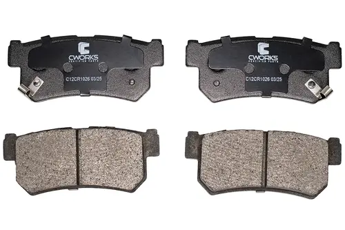 Тормозные колодки дисковые CWORKS C12CR1026