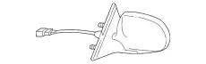 MIRROR,O/S RR VIEW(GRAINED)(MOLDED IN BLACK) 15105940 GMC