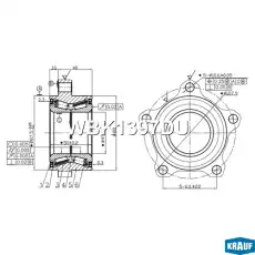 Ступица KRAUF WBK1397DU