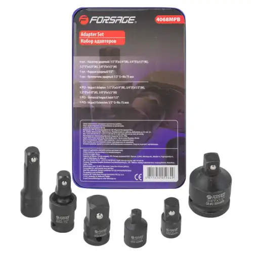 F4068MPB Набор адаптеров ударных, 6пр. FORSAGE