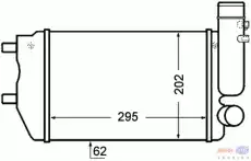 Интеркулер BEHR 8ML 376 727-571