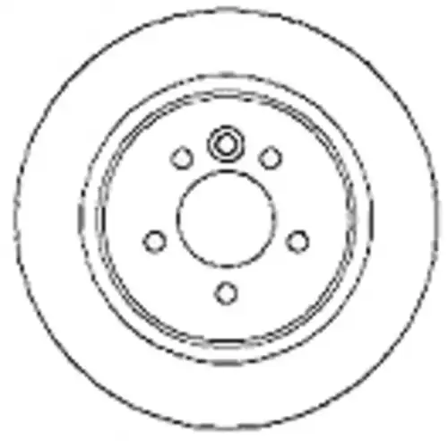 Тормозной диск MAPCO 15600