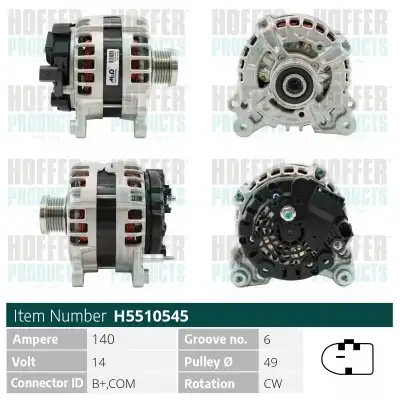 Генератор HOFFER H5510545