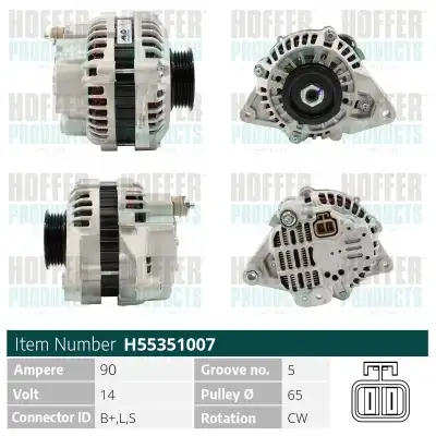 Генератор HOFFER H55351007