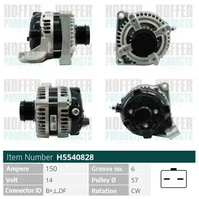 Генератор HOFFER H5540828