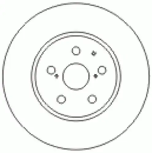 Тормозной диск MAPCO 15566 полный , задняя ось