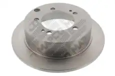 Тормозной диск MAPCO 15253 полный , задняя ось