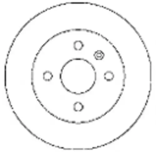 Тормозной диск MAPCO 15673