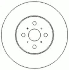 Тормозной диск MAPCO 15617 полный , задняя ось