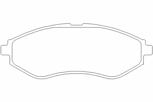 Тормозные колодки дисковые передняя ось MINTEX MDB2637
