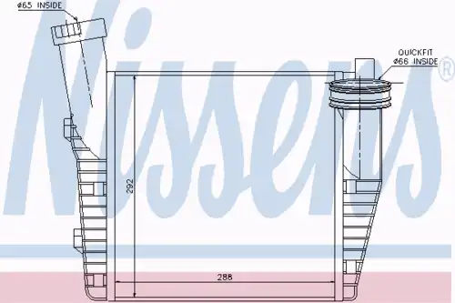 Интеркулер NISSENS 96637