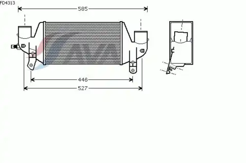 Интеркулер AVA FD4313