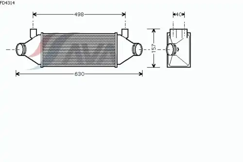 Интеркулер AVA FD4314
