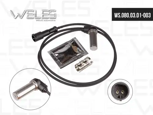 Датчик ABS WELES WS.080.03.01-003