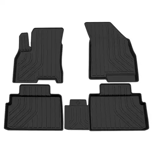 Коврики в салон REZKON 1011041100 Chery Tiggo 8 2021-н.в. 4 шт., черный