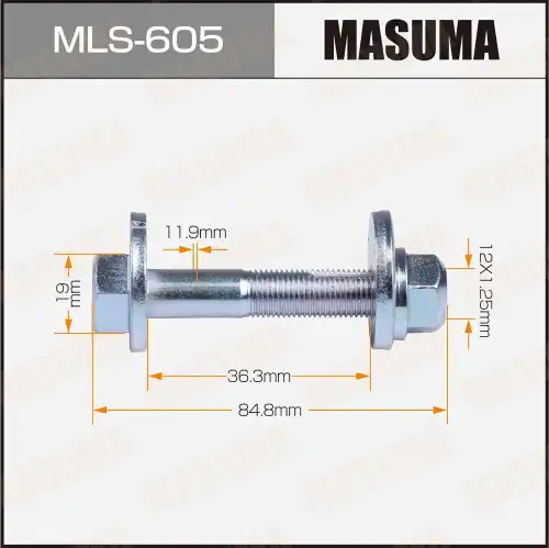 MLS-605 Болт эксцентрик MASUMA комплект. Nissan